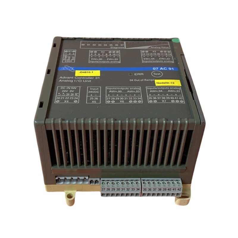 ABB GJR5252300R3101 07AC91F Analog Input/Output Module1